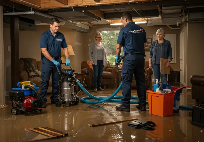 Basement Water Extraction and Removal Techniques process in Vincennes, IN